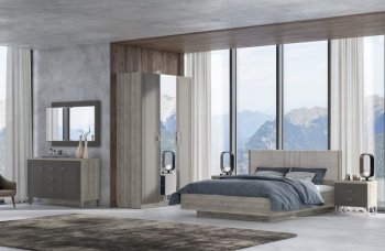 Спальный гарнитур Лежер модульный, холст вулканический (СанТан) в Верхней Пышме - verhnyaya-pyshma.mebel-e96.ru