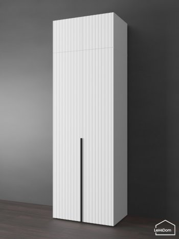 Шкаф с антресолью 800 мм Linnea MHR-2A-2 2450х800х510 (Белый-М 11.1.2) в Верхней Пышме - verhnyaya-pyshma.mebel-e96.ru