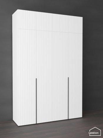 Шкаф с антресолью 1600 мм Linnea MHR-4A-1 2450х1600х510 (Белый-М 11.1.2) в Верхней Пышме - verhnyaya-pyshma.mebel-e96.ru