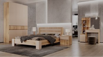 Комод 3 ящика Ленора вотан/Кашемир (Лин) в Верхней Пышме - verhnyaya-pyshma.mebel-e96.ru