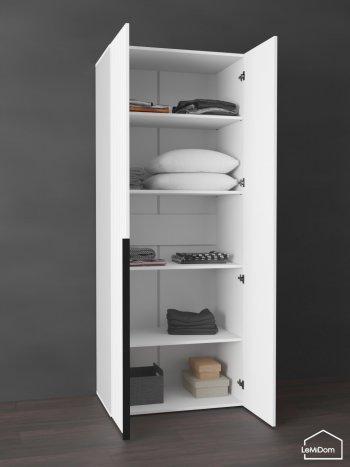 Шкаф Linnea MHR-2-2 2050х800х510 (Белый-М 11.1.2) в Верхней Пышме - verhnyaya-pyshma.mebel-e96.ru