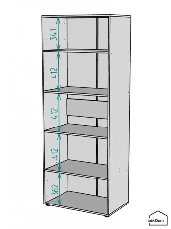 Шкаф Linnea MHR-2-2 2050х800х510 (Белый-М 11.1.2) в Верхней Пышме - verhnyaya-pyshma.mebel-e96.ru