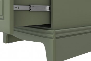 Комод 5 ящиков Лорето зеленый самшит (БМ) в Верхней Пышме - verhnyaya-pyshma.mebel-e96.ru