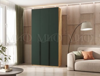 Шкаф 1200 мм Марвэл крафт/грин (Миф) в Верхней Пышме - verhnyaya-pyshma.mebel-e96.ru