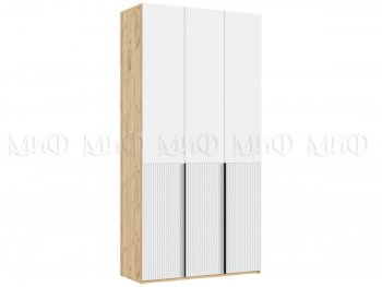 Шкаф 1200 мм Марвэл крафт/белый (Миф) в Верхней Пышме - verhnyaya-pyshma.mebel-e96.ru