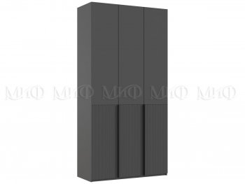 Шкаф 1200 мм Марвэл с доп. ящиками, графит (Миф) в Верхней Пышме - verhnyaya-pyshma.mebel-e96.ru