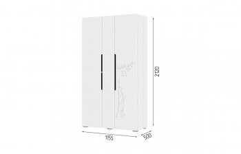 Шкаф 3-х ств. 1154 мм Миа ШК 053 (СтендМ) в Верхней Пышме - verhnyaya-pyshma.mebel-e96.ru