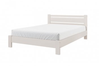 Кровать из массива Милс льняной (БМ) в Верхней Пышме - verhnyaya-pyshma.mebel-e96.ru