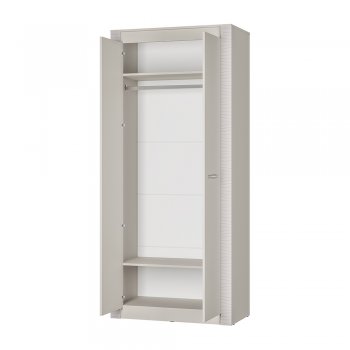 Шкаф для белья 960 мм Монако ШК-37 кашемир (БТС) в Верхней Пышме - verhnyaya-pyshma.mebel-e96.ru