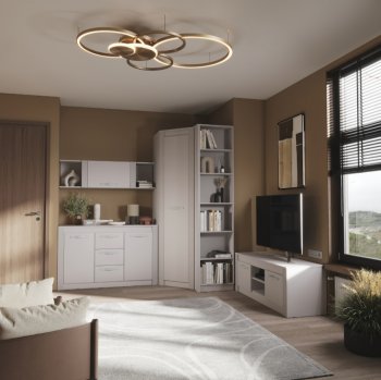 Стенка Монако Кашемир комп.1 (модульная) (БТС) в Верхней Пышме - verhnyaya-pyshma.mebel-e96.ru