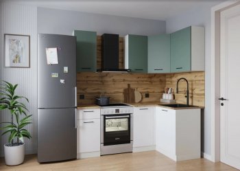 Кухонный гарнитур угловой Муссон 2000*1200 мм (Sanvut) в Верхней Пышме - verhnyaya-pyshma.mebel-e96.ru