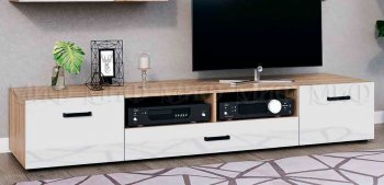 Тумба ТВ Нэнси NEW (2дв.+1ящ.) в Верхней Пышме - verhnyaya-pyshma.mebel-e96.ru