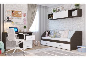 Набор детской мебели Ненси модульный (Гор) в Верхней Пышме - verhnyaya-pyshma.mebel-e96.ru