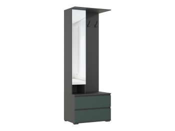 Прихожая Норд графит/изумруд (Миф) в Верхней Пышме - verhnyaya-pyshma.mebel-e96.ru