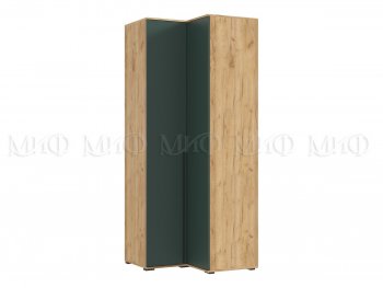 Шкаф угловой Норд крафт/изумруд (Миф) в Верхней Пышме - verhnyaya-pyshma.mebel-e96.ru