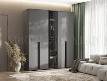 Шкаф Норд+ пенал со стеклом (Миф) в Верхней Пышме - verhnyaya-pyshma.mebel-e96.ru