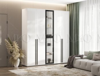 Шкаф Норд+ пенал со стеклом (Миф) в Верхней Пышме - verhnyaya-pyshma.mebel-e96.ru