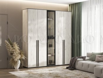 Шкаф Норд+ пенал со стеклом (Миф) в Верхней Пышме - verhnyaya-pyshma.mebel-e96.ru