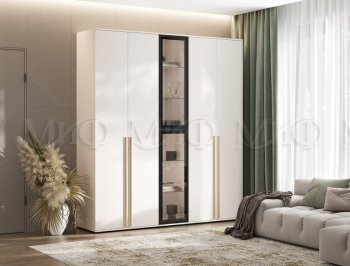 Шкаф Норд+ пенал со стеклом (Миф) в Верхней Пышме - verhnyaya-pyshma.mebel-e96.ru | фото