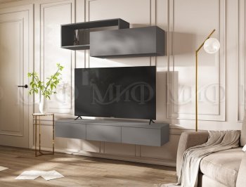 Стенка Норд-2 графит (Миф) в Верхней Пышме - verhnyaya-pyshma.mebel-e96.ru