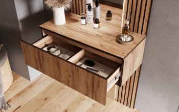 Тумба с зеркалом Норд (Миф) в Верхней Пышме - verhnyaya-pyshma.mebel-e96.ru