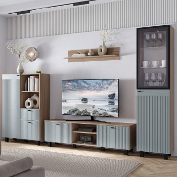 Тумба под ТВ Олива ТБ-09 шарли бриз (БТС) в Верхней Пышме - verhnyaya-pyshma.mebel-e96.ru