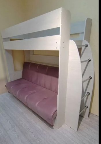 Кровать-диван 2-х ярусная Омега 17 (возможна зеркальная сборка) в Верхней Пышме - verhnyaya-pyshma.mebel-e96.ru | фото