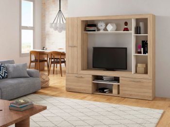 Стенка OSKAR3 дуб сонома (Генезис) в Верхней Пышме - verhnyaya-pyshma.mebel-e96.ru