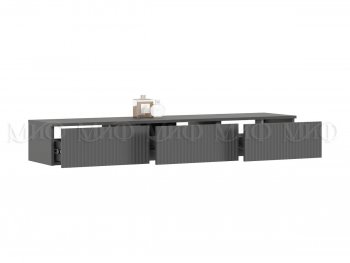 Стенка Оскар комп.2 графит (Миф) в Верхней Пышме - verhnyaya-pyshma.mebel-e96.ru