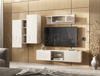 Стенка Оскар кашемир (Миф) в Верхней Пышме - verhnyaya-pyshma.mebel-e96.ru