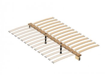 Кровать из массива Грация-1 Льняной (БМ) в Верхней Пышме - verhnyaya-pyshma.mebel-e96.ru