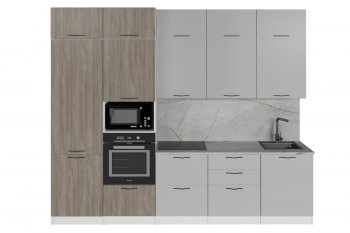 Кухонный гарнитур Парма 3000 мм (Герда) в Верхней Пышме - verhnyaya-pyshma.mebel-e96.ru