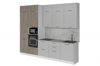 Кухонный гарнитур Парма 3000 мм (Герда) в Верхней Пышме - verhnyaya-pyshma.mebel-e96.ru