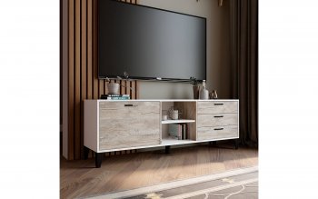 Тумба ТВ Парус-9 (Текс) в Верхней Пышме - verhnyaya-pyshma.mebel-e96.ru