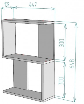 Полка S28 (ЯАС) в Верхней Пышме - verhnyaya-pyshma.mebel-e96.ru