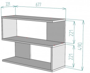 Полка S29 (ЯАС) в Верхней Пышме - verhnyaya-pyshma.mebel-e96.ru