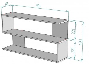 Полка S30 (Белый) в Верхней Пышме - verhnyaya-pyshma.mebel-e96.ru