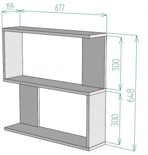 Полка S31 (ДСС) в Верхней Пышме - verhnyaya-pyshma.mebel-e96.ru