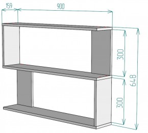 Полка S32 (ДСС) в Верхней Пышме - verhnyaya-pyshma.mebel-e96.ru