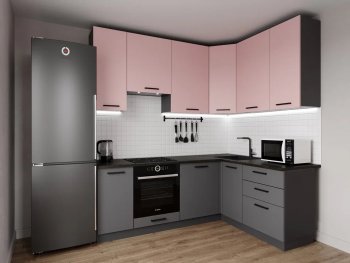 Угловой кухонный гарнитур Роза 2200*1600 мм Sanvut в Верхней Пышме - verhnyaya-pyshma.mebel-e96.ru