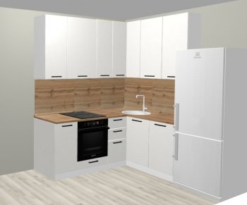 Кухонный гарнитур угловой 2000*1400 мм (Санвут) в Верхней Пышме - verhnyaya-pyshma.mebel-e96.ru