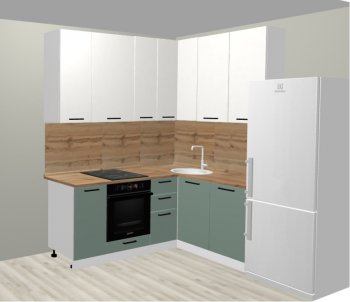 Кухонный гарнитур угловой 2000*1400 мм (Санвут) в Верхней Пышме - verhnyaya-pyshma.mebel-e96.ru