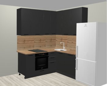 Кухонный гарнитур угловой 2000*1400 мм (Санвут) в Верхней Пышме - verhnyaya-pyshma.mebel-e96.ru