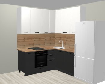 Кухонный гарнитур угловой 2000*1400 мм (Санвут) в Верхней Пышме - verhnyaya-pyshma.mebel-e96.ru
