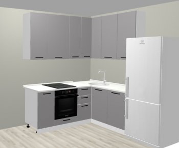 Кухонный гарнитур угловой 2000*1400 мм (Санвут) в Верхней Пышме - verhnyaya-pyshma.mebel-e96.ru