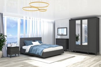 Кровать с подъемным механизмом Шарм (арт.031М1) Антрацит (Диал) в Верхней Пышме - verhnyaya-pyshma.mebel-e96.ru