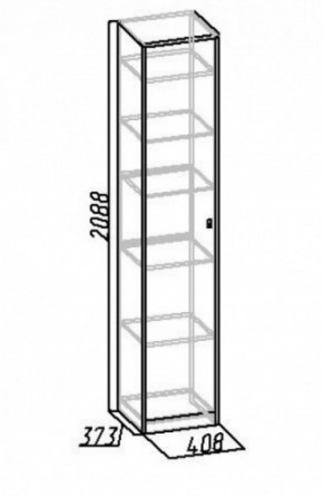 Шкаф для белья Комфорт 7 в Верхней Пышме - verhnyaya-pyshma.mebel-e96.ru