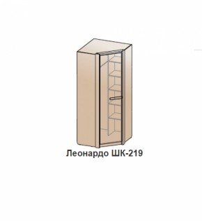 Шкаф ЛЕОНАРДО (ШК-219) Бодега белая в Верхней Пышме - verhnyaya-pyshma.mebel-e96.ru | фото