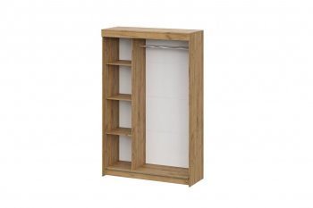 Шкаф-купе ШКП-7 1300 мм ясень анкор (СВ) в Верхней Пышме - verhnyaya-pyshma.mebel-e96.ru