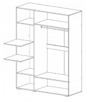 Спальный гарнитур Ненси модульный (Гор) в Верхней Пышме - verhnyaya-pyshma.mebel-e96.ru